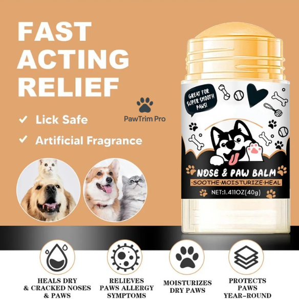 ๐พ Extra Paw & Nose Balm: Quick, natural relief ๐ฟโจ